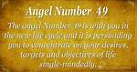 Angel Number 49 Meaning - Work on Your Life Path