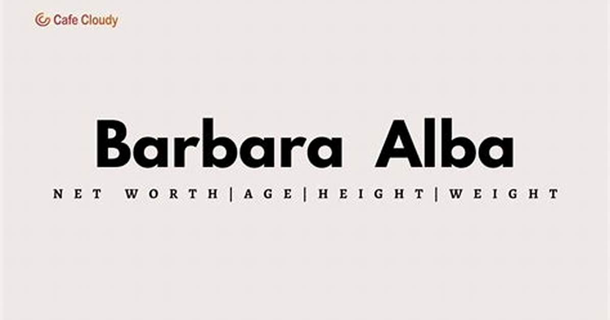 Barbara Patrick Height, Weight, Net Worth, Age, Birthday, Wikipedia, Who, Instagram, Biography