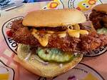 Dave's Hot Chicken Fried Cauliflower Sandwich