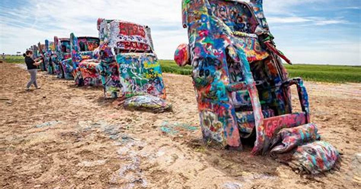 Exploring Cadillac Ranch Photos: a Journey Through Art and Expression