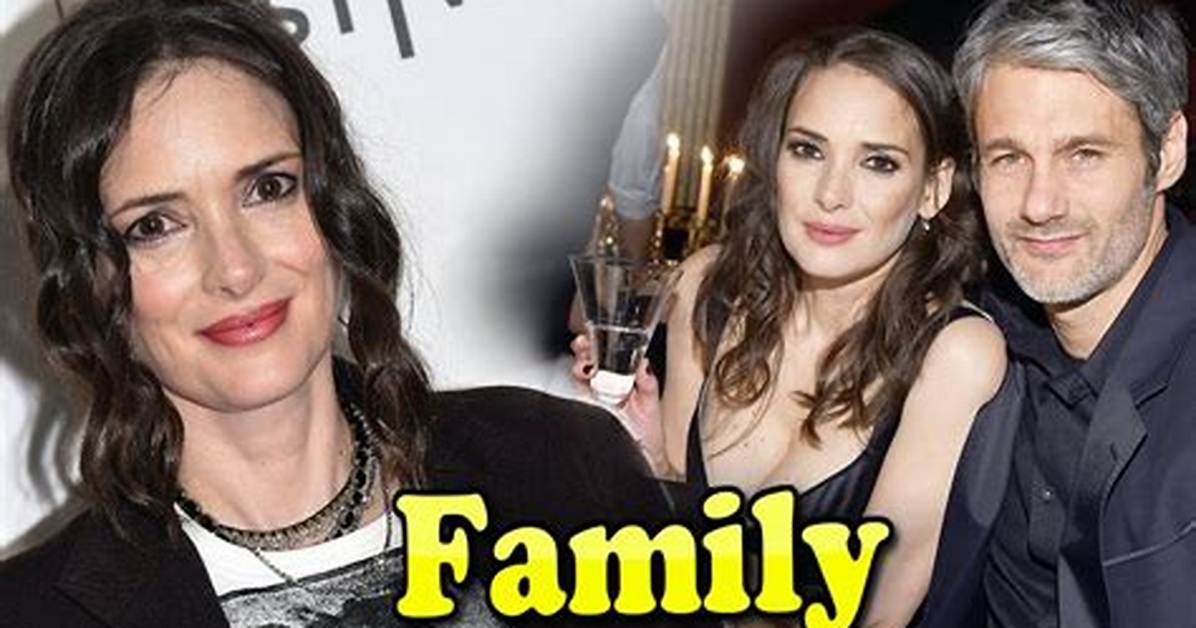 Exploring Winona Ryder's Family Life: Does She Have Kids?