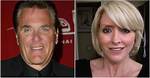 Kim Barnes and Chuck Woolery