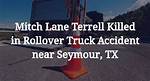 Mitch Terrell Accident