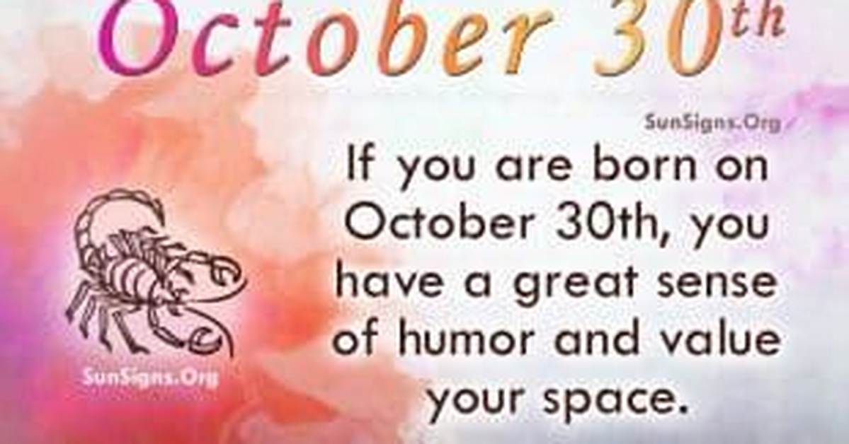 October 30 Famous Birthdays - Sunsigns. Org