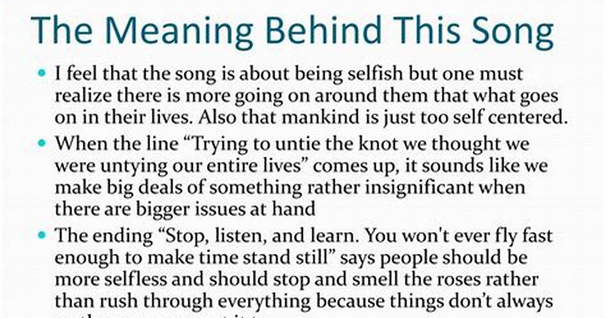 The Meaning Behind the Song: Until My Change Comes by Commissioned