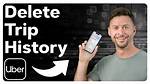 Why Can't You Delete Uber History?