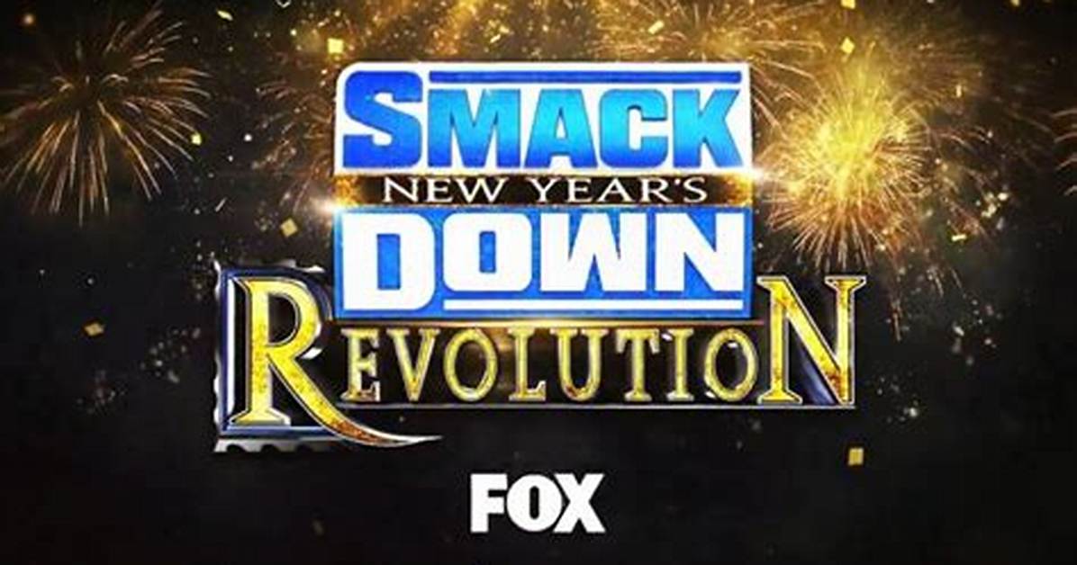 Wwe Smackdown: New Year's Revolution Announced for January 5, 2024